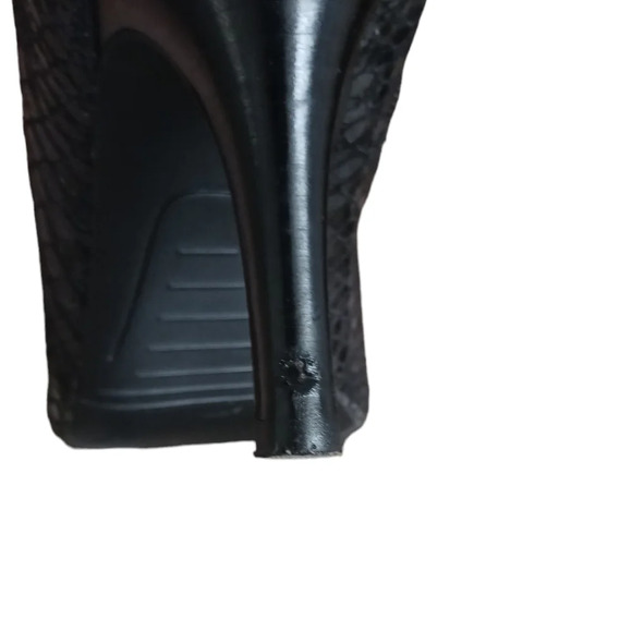 DIBA Tall Snakeskin Embossed Knee High Boots Rhett size 8.5 - Picture 11 of 12